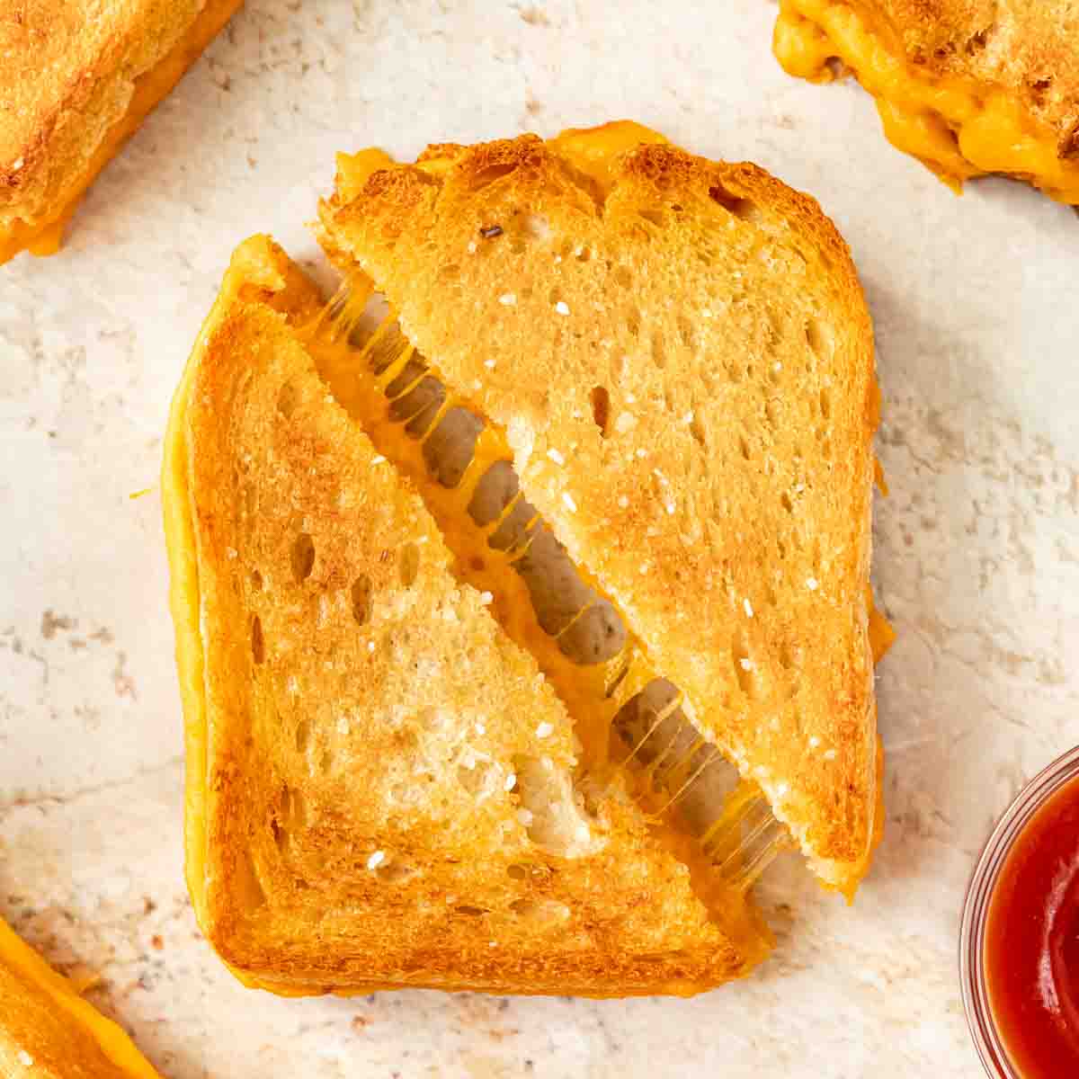 Sheet Pan Grilled Cheese (serves a crowd!) - The Cheese Knees