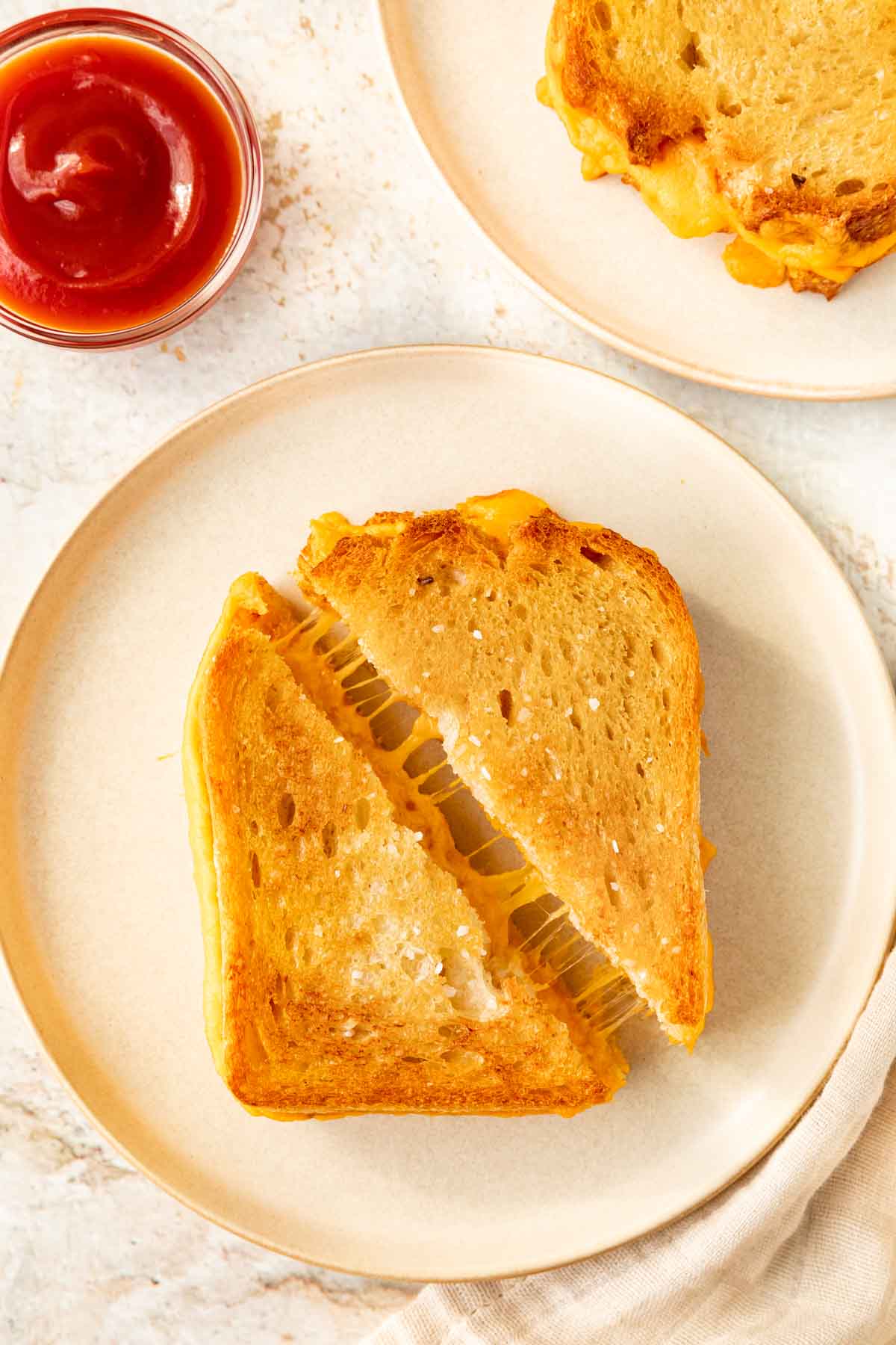 Sheet Pan Oven Grilled Cheese Sandwiches - Belly Full