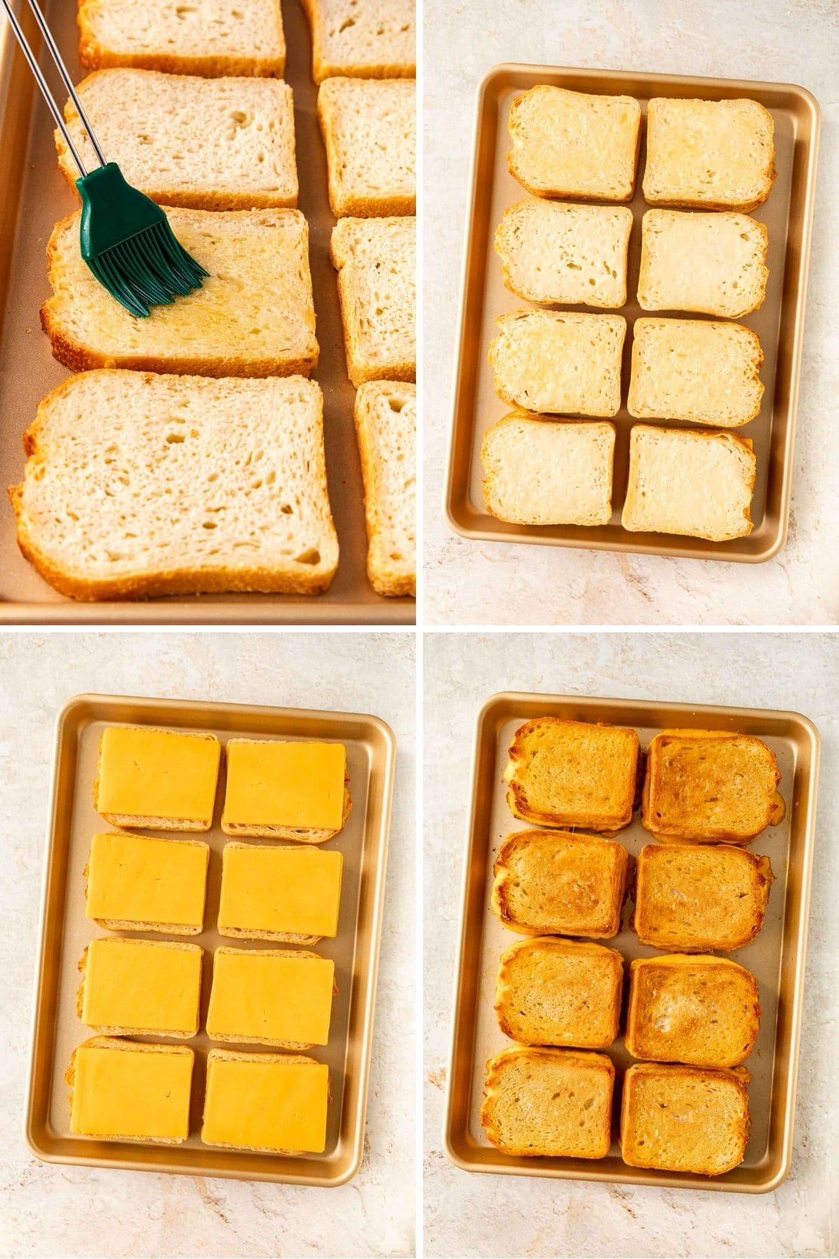 Sheet Pan Grilled Cheese