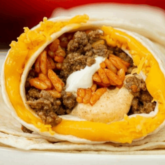 Wrapped tortilla