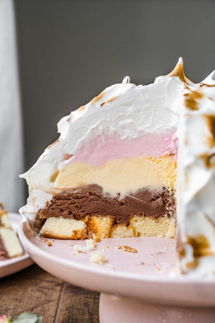 Baked Alaska Recipe Dinner, then Dessert