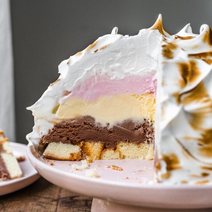 Baked Alaska Recipe Dinner, then Dessert