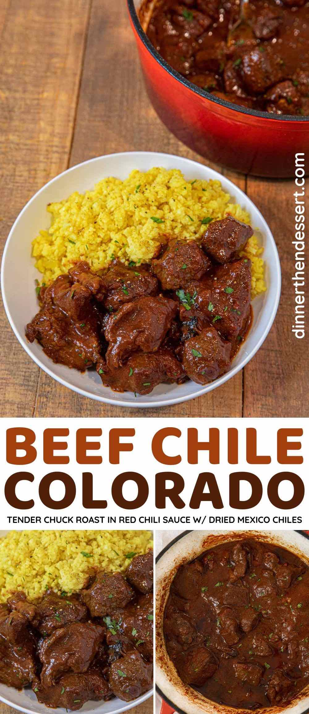 Beef Chile Colorado Recipe - Dinner, then Dessert