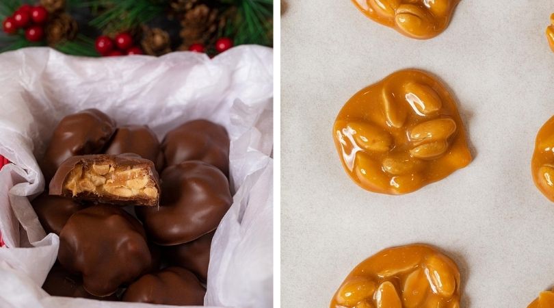 Chocolate Caramel Peanut Clusters — Let's Dish Recipes