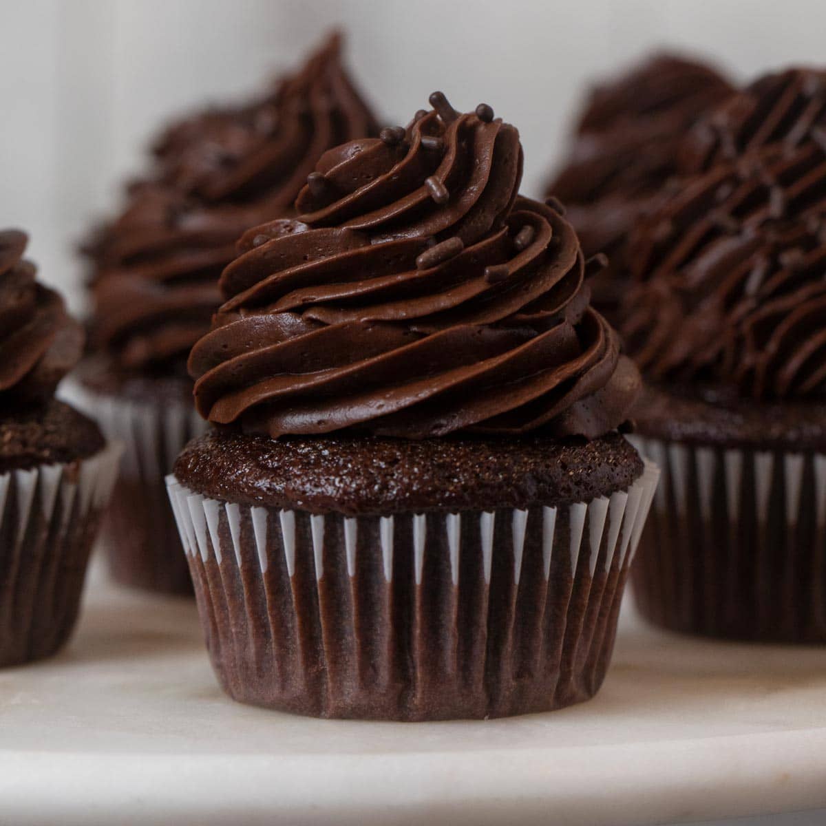 6 Chocolate Cupcakes Product Image