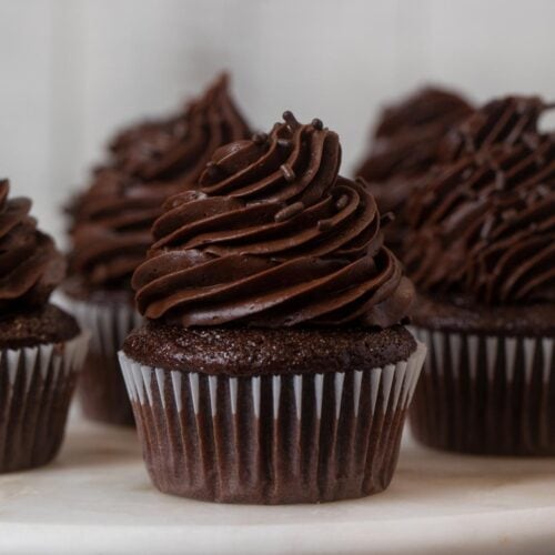 Easy Dark Chocolate Frosting Recipe - Dinner, then Dessert