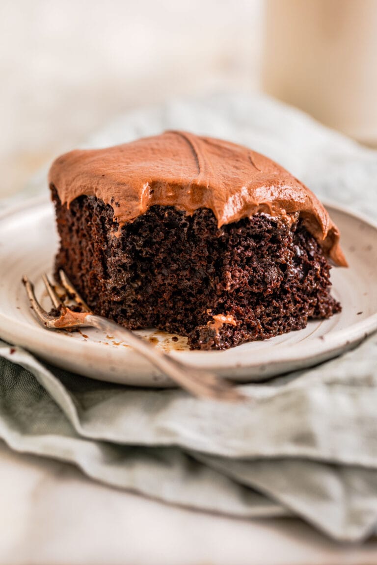 Best Ever Chocolate Poke Cake Recipe - Dinner, then Dessert