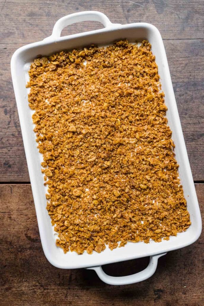 Fried Ice Cream Dessert Casserole Recipe Dinner, then Dessert