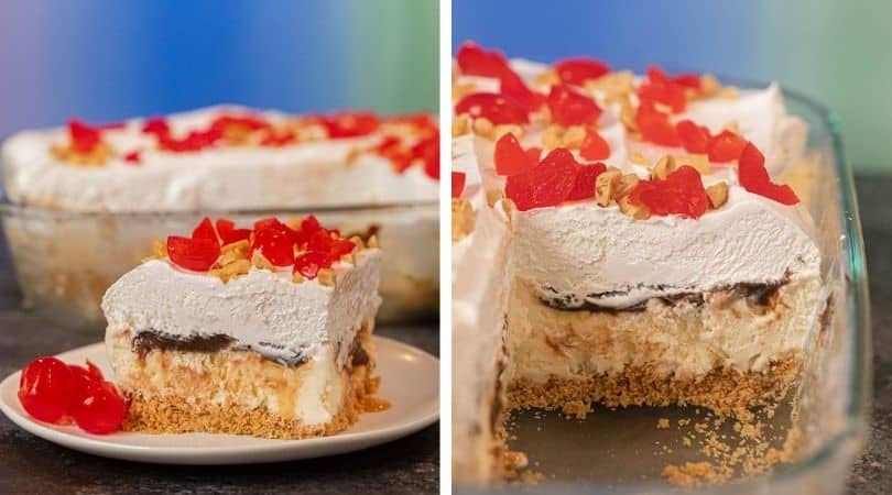 Ice Cream Sundae Casserole