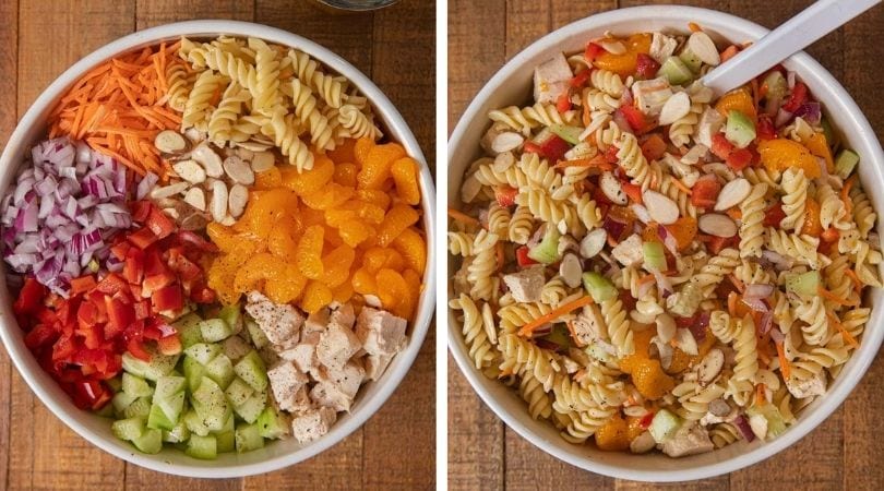 Chinese Mandarin Pasta Salad - Healthy Family Project