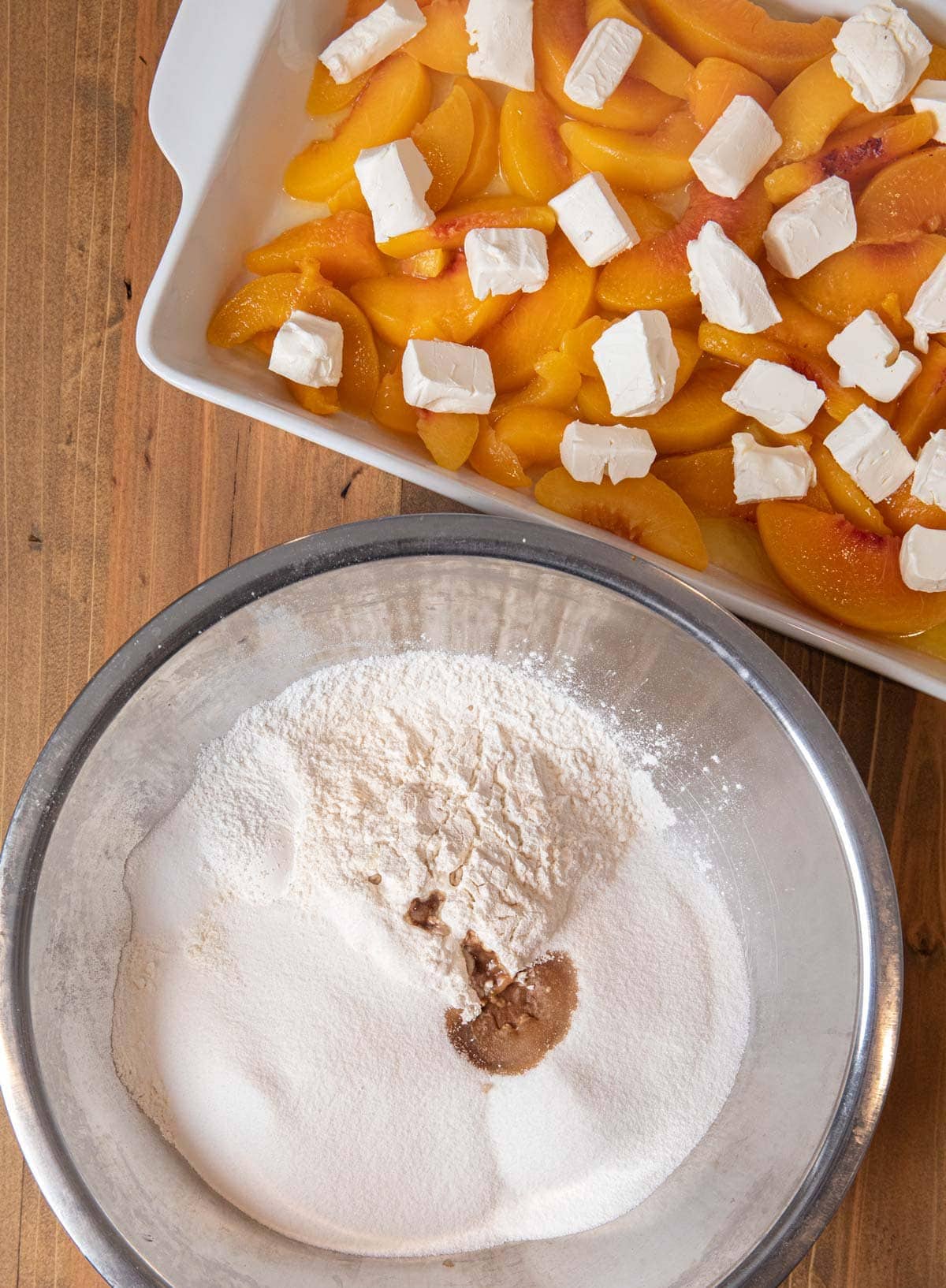 mixing ingredients 