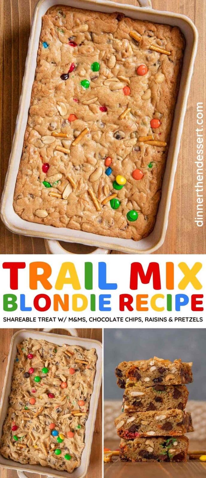 Trail Mix Blondies