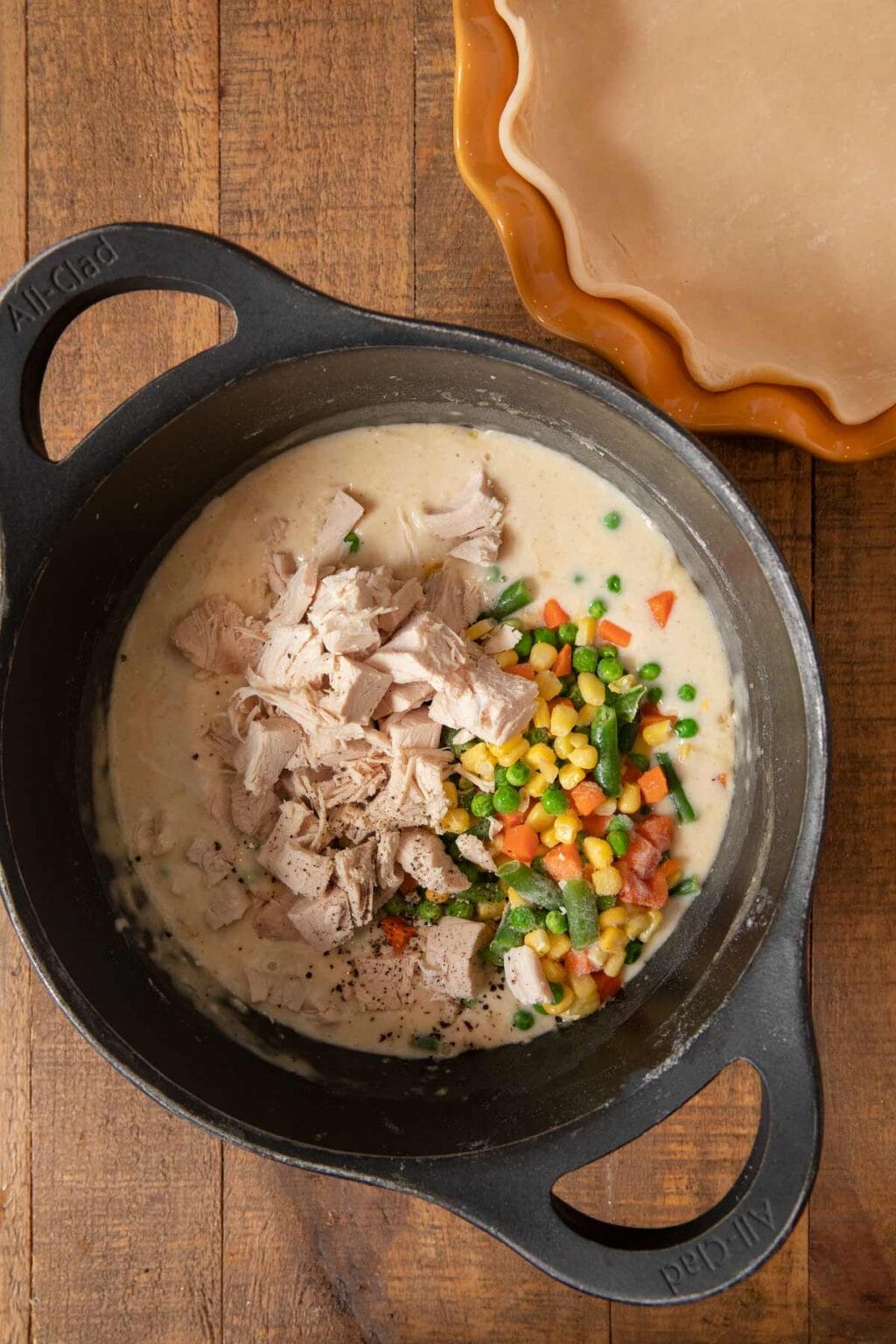 Easy Turkey Pot Pie Recipe - Dinner, then Dessert