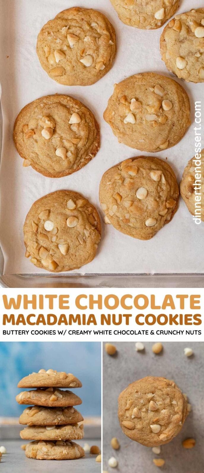 White Chocolate Macadamia Nut Cookies