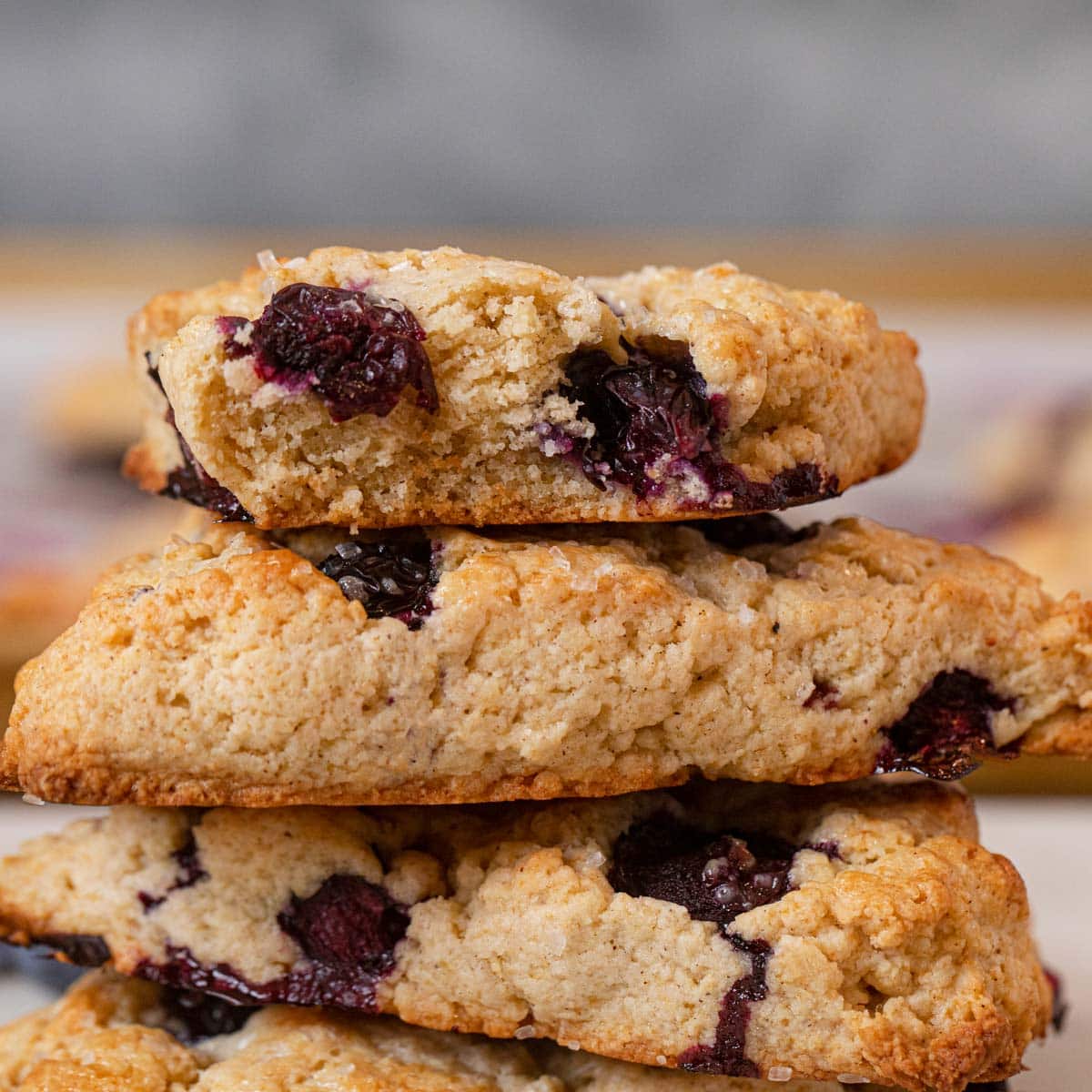 Blueberry Scones Recipe - Dinner, then Dessert