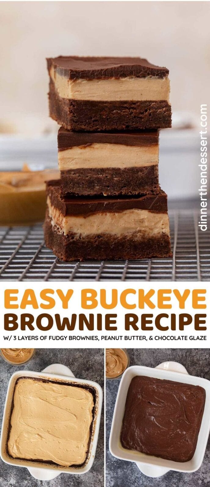 Buckeye Brownies collage