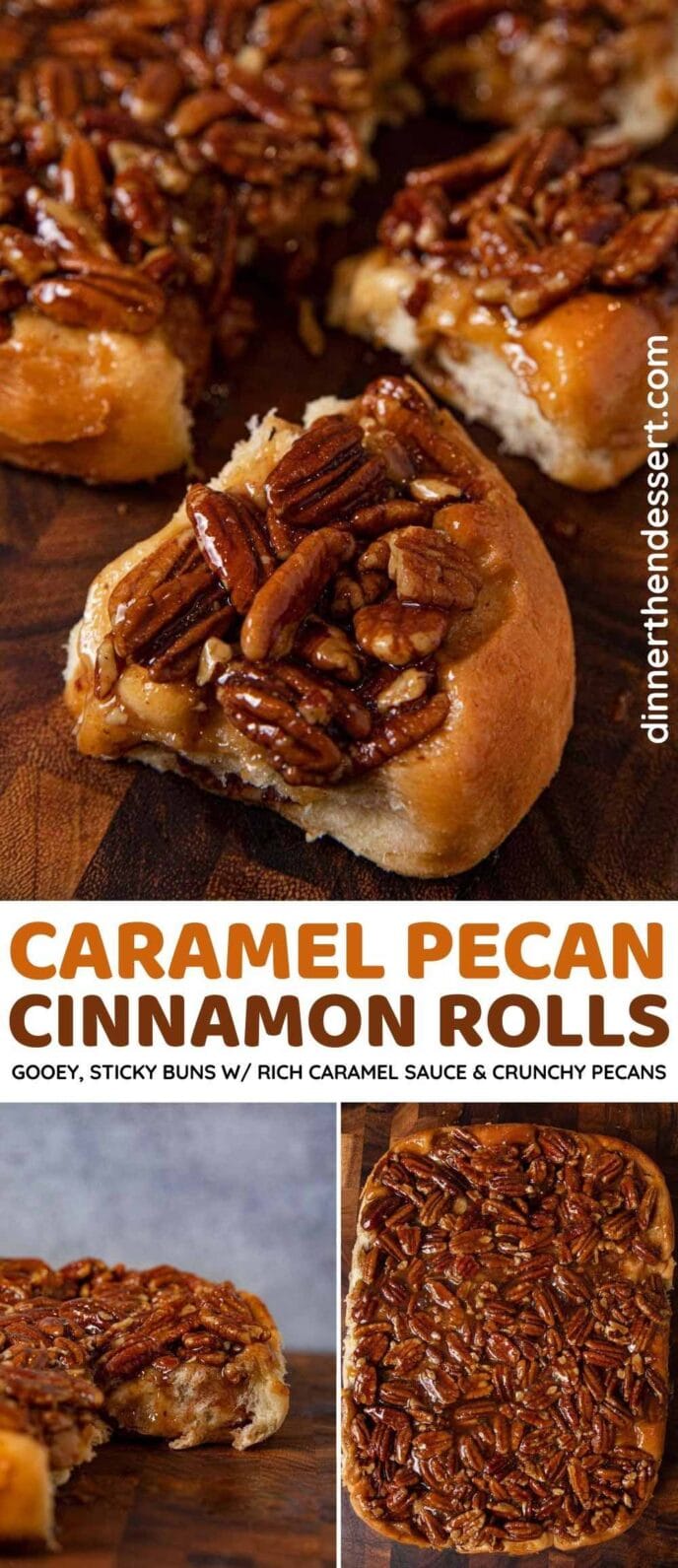 Caramel Pecan Cinnamon Rolls