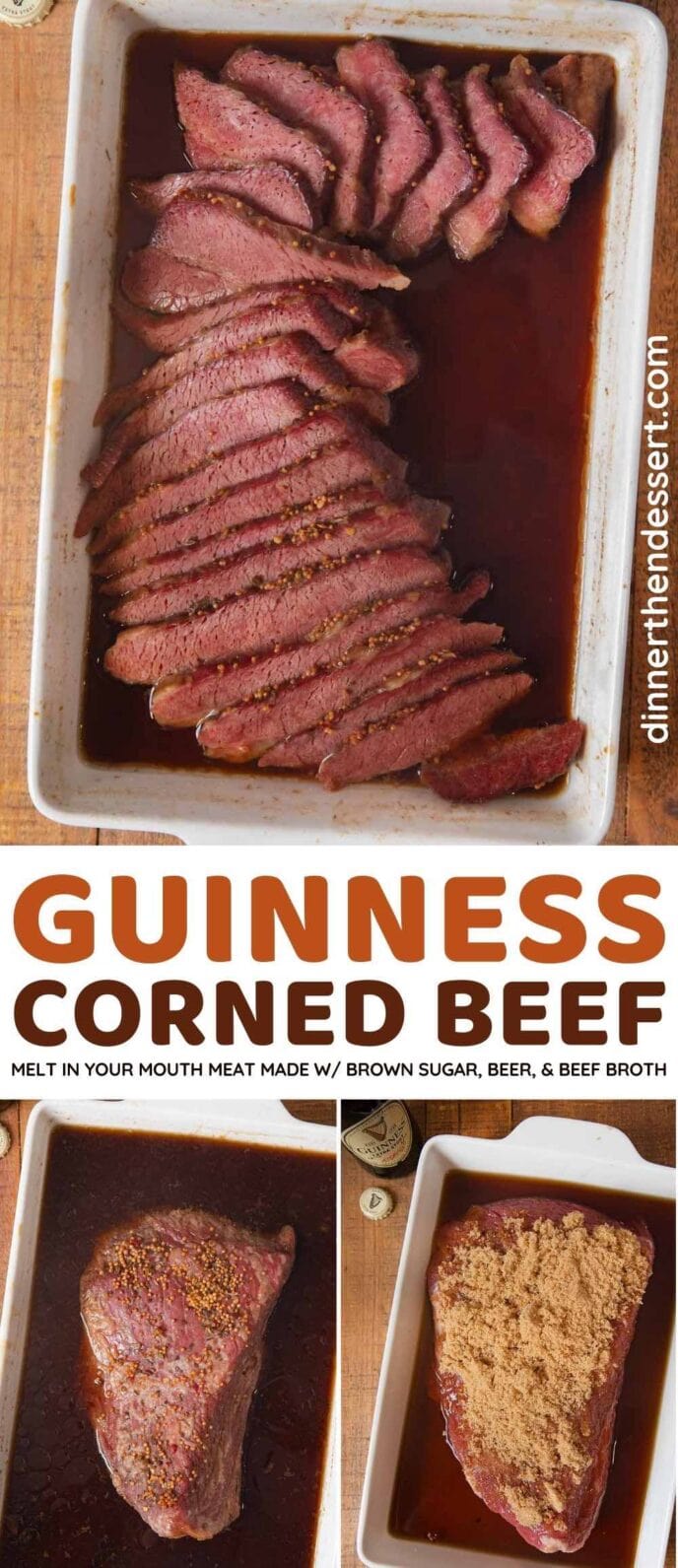 Guinness Corned Beef collage