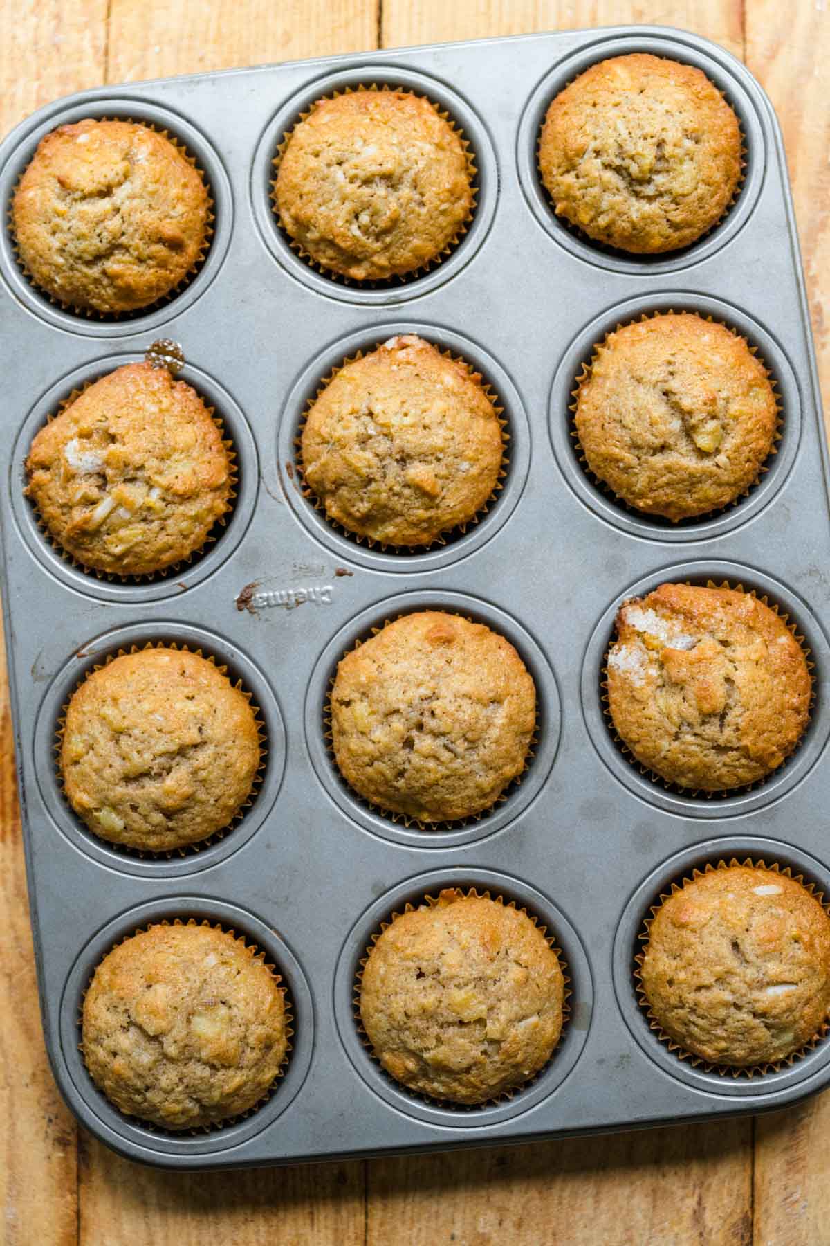 Hummingbird Cupcakes in cupcake pan