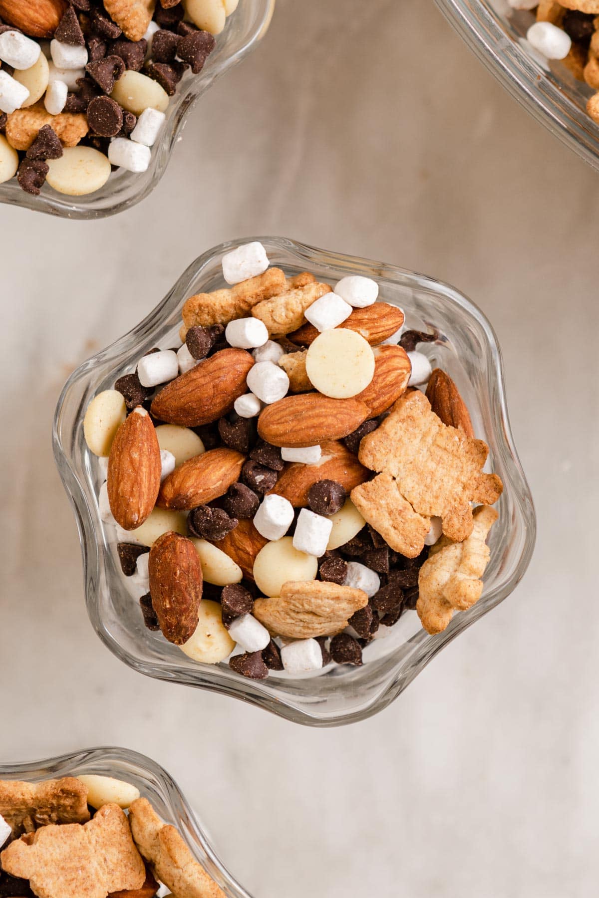 Rocky Road Trail Mix in serving bowl