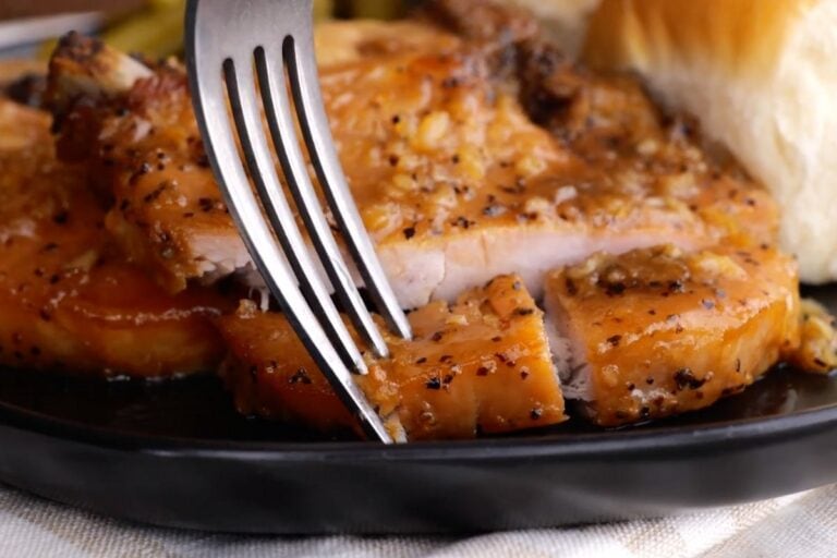 Slow Cooker Brown Sugar Garlic Pork Chops Recipe [+VIDEO] Dinner