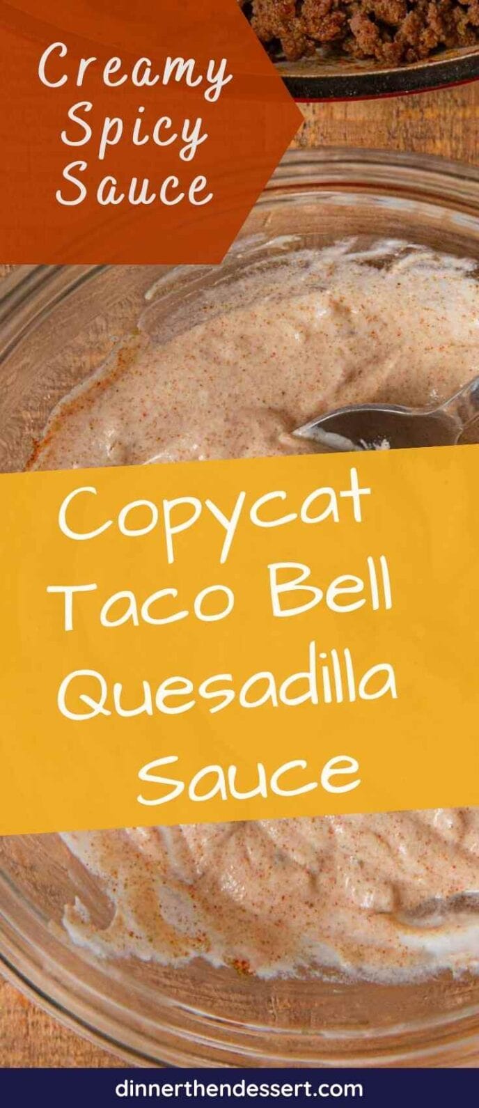 Taco Bell Creamy Jalapeno Quesadilla Sauce (Copycat) Recipe Dinner