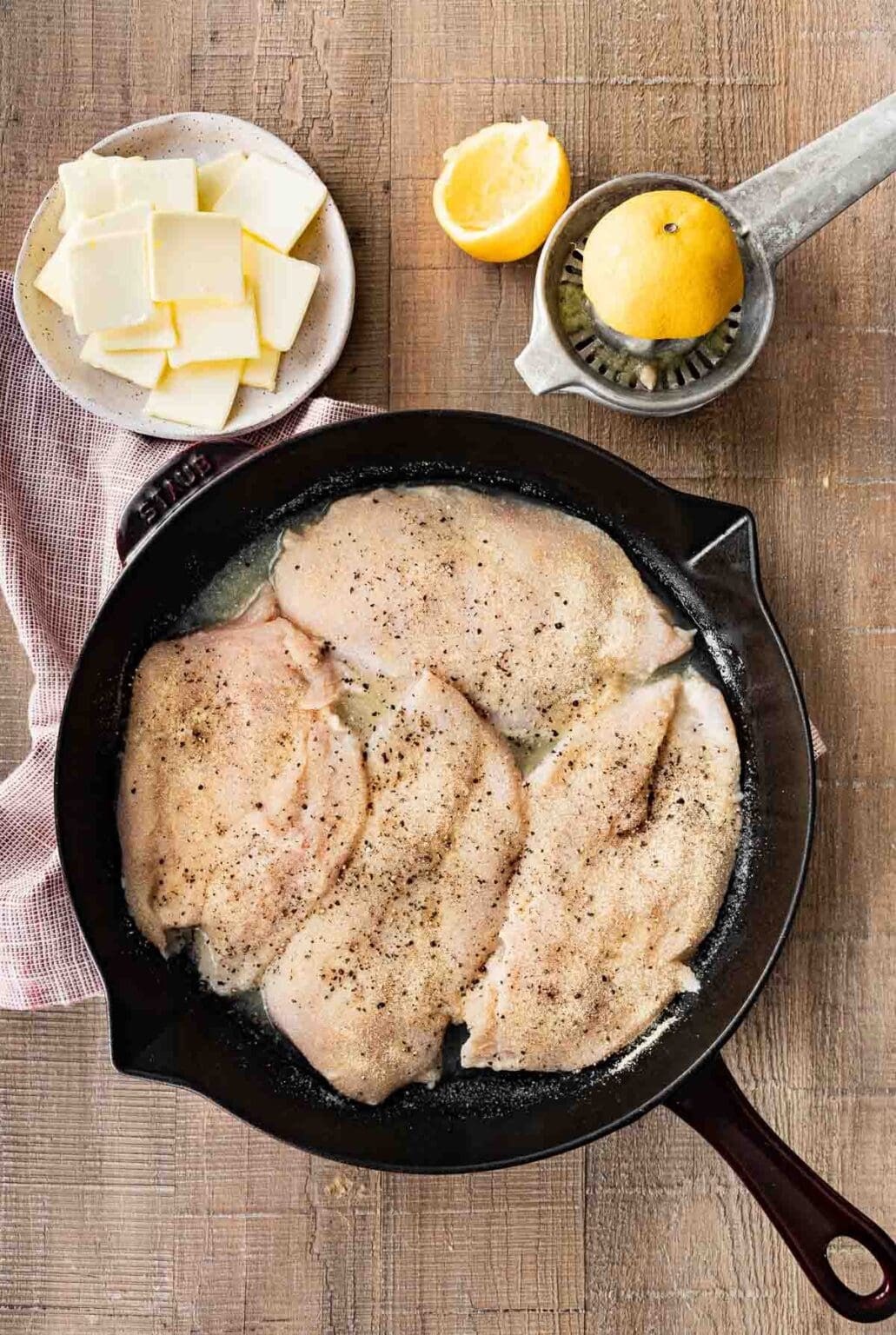 Buttery Lemon Garlic Baked Chicken Recipe - Dinner, then Dessert
