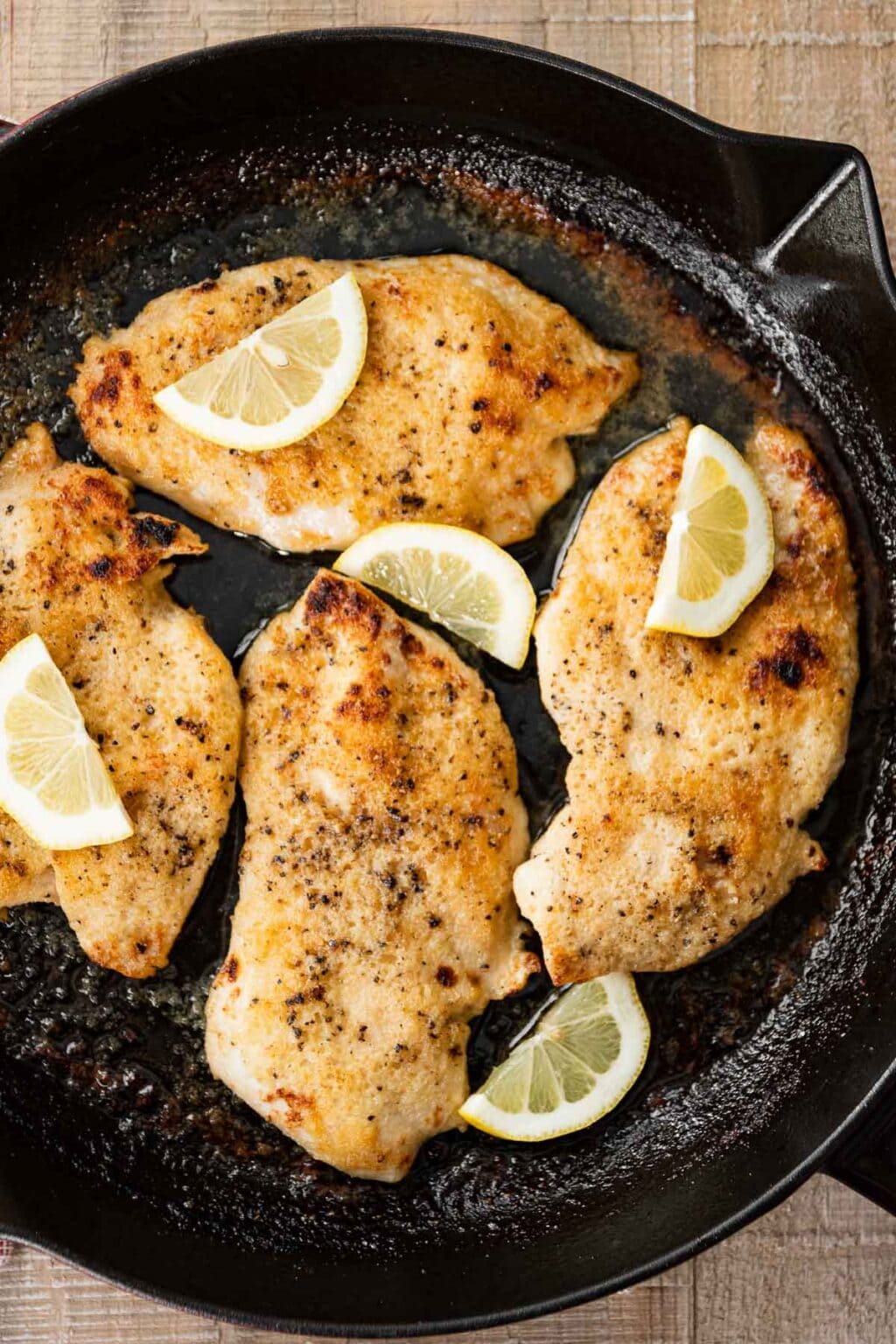 Buttery Lemon Garlic Baked Chicken Recipe - Dinner, Then Dessert