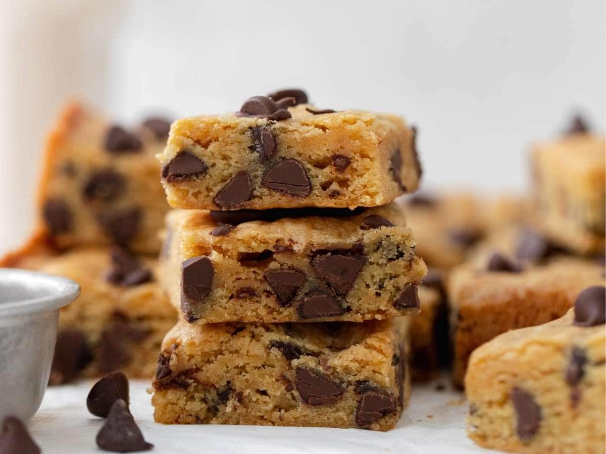 stack of blondies
