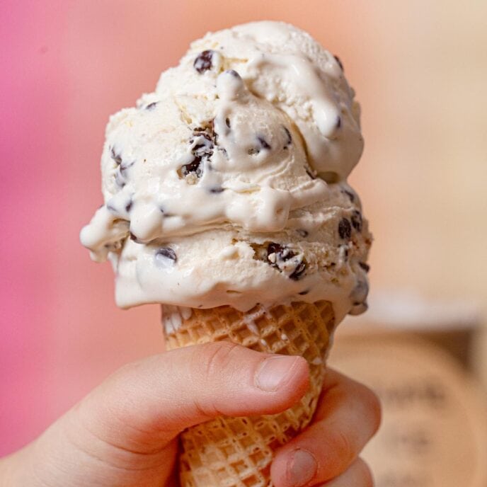 Chocolate Chip Ice Cream Recipe - Dinner, then Dessert