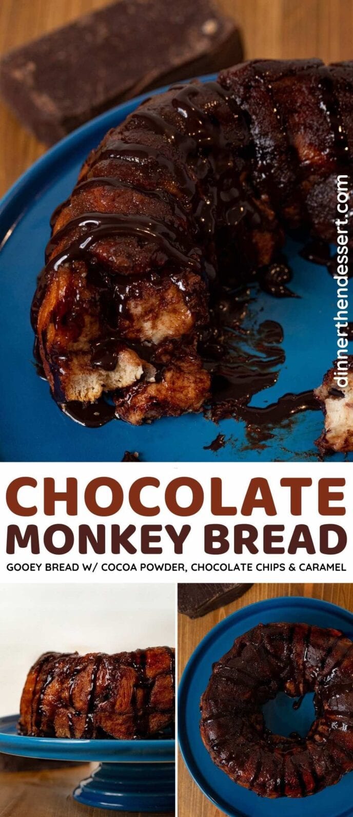 Chocolate Monkey Bread collage