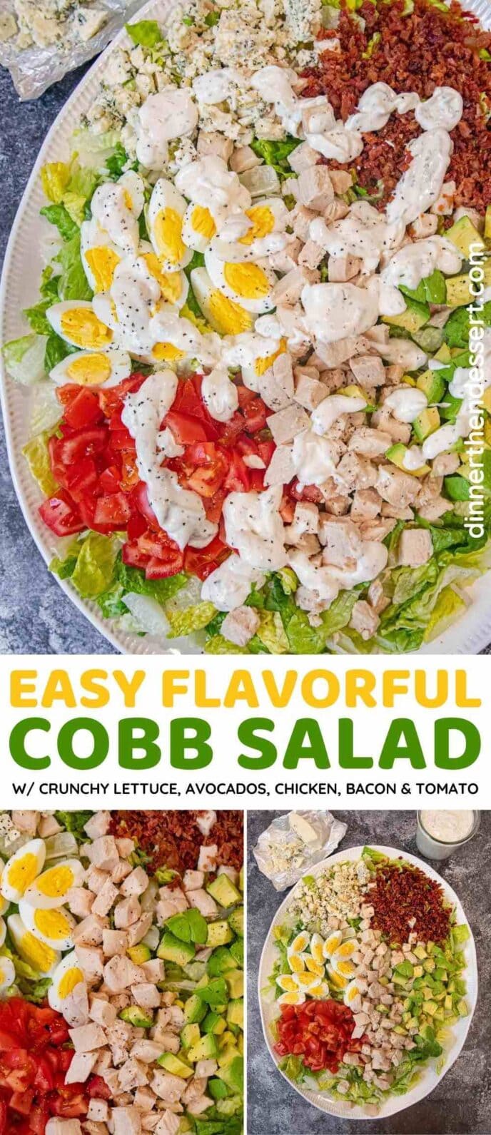 Cobb Salad collage