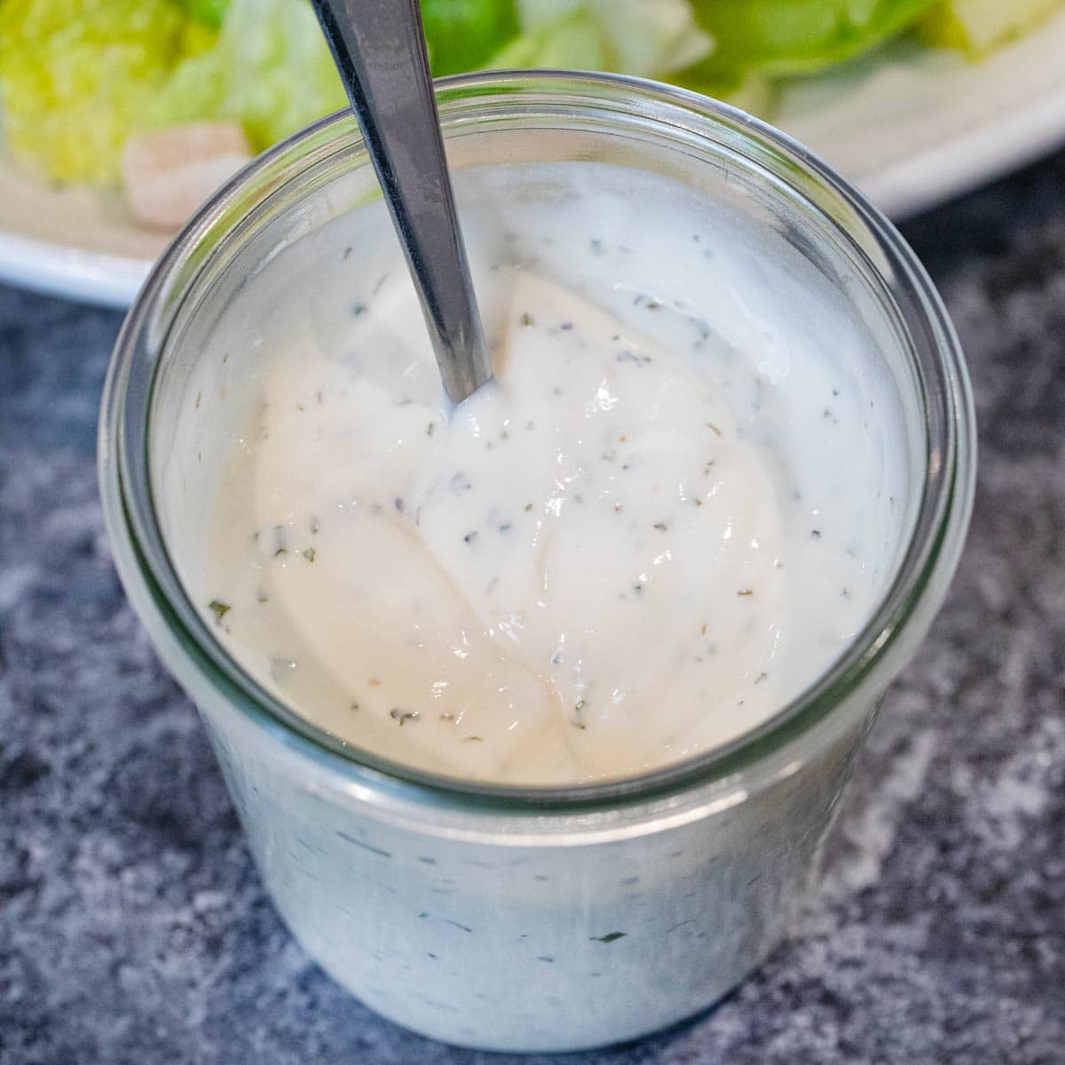 Homemade Ranch Dressing - Dinner, then Dessert