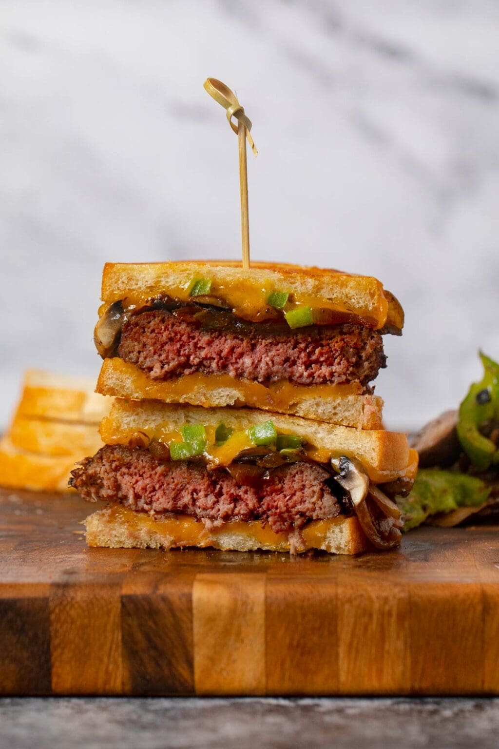 Philly Cheesesteak Patty Melt Recipe Dinner, then Dessert
