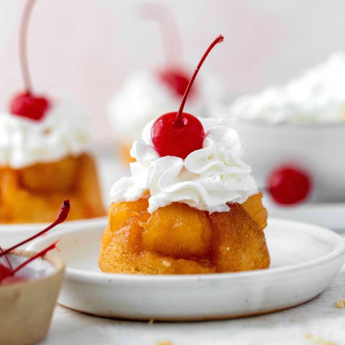 Pineapple Upside Down Cupcakes