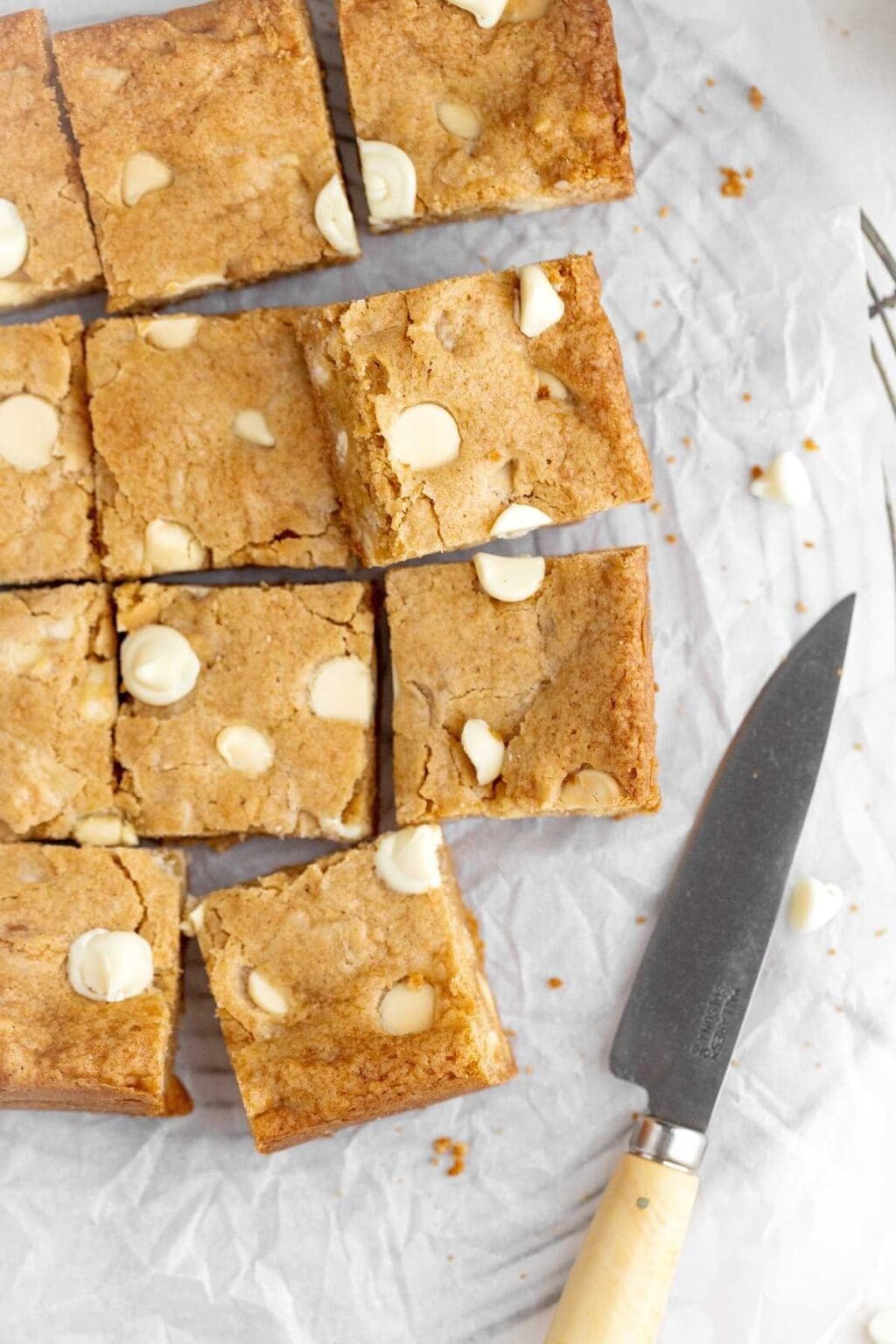 White Chocolate Macadamia Blondies Recipe - Dinner, Then Dessert