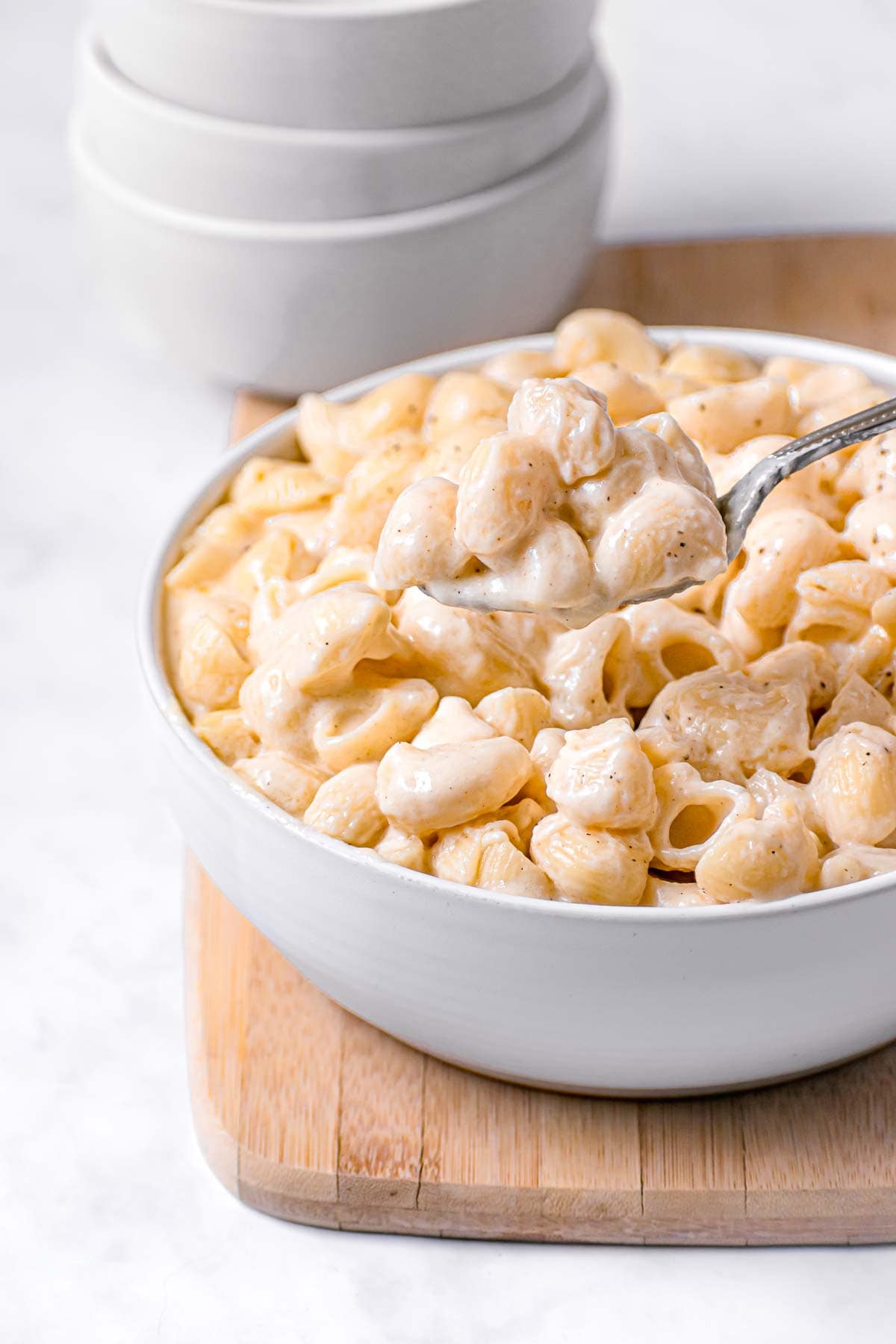 White Cheddar Mac & Cheese in bowl