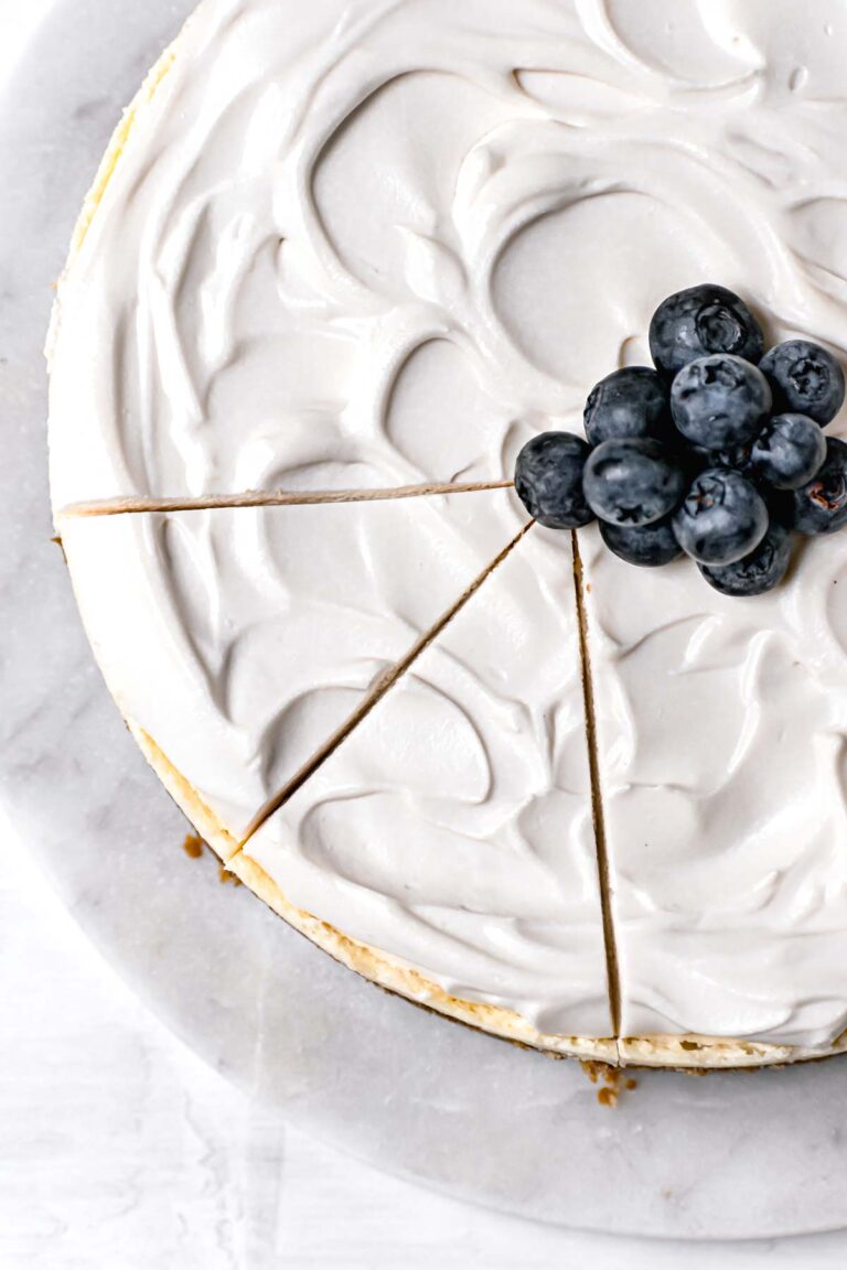 Sour Cream Topped Cheesecake Recipe Dinner, then Dessert