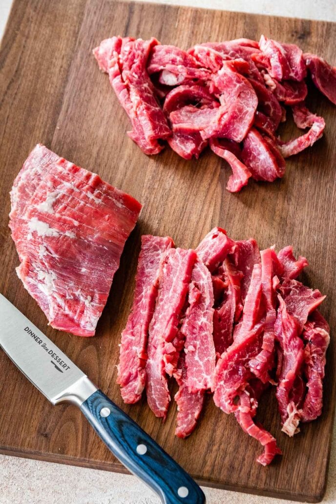 Easy Pepper Steak Recipe Dinner, then Dessert