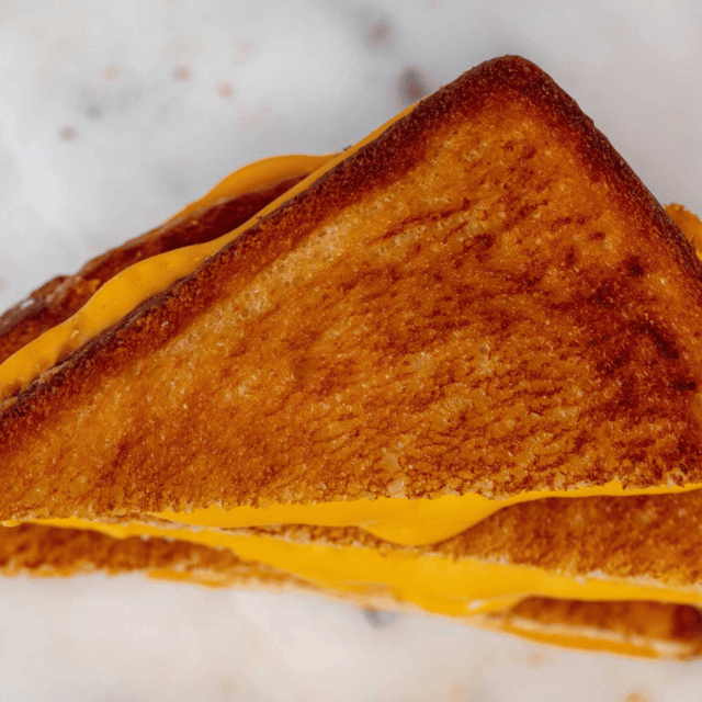 top down view of sandwich