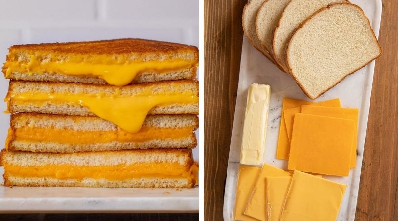 Grilled Cheese Sandwich Recipe Dinner Then Dessert