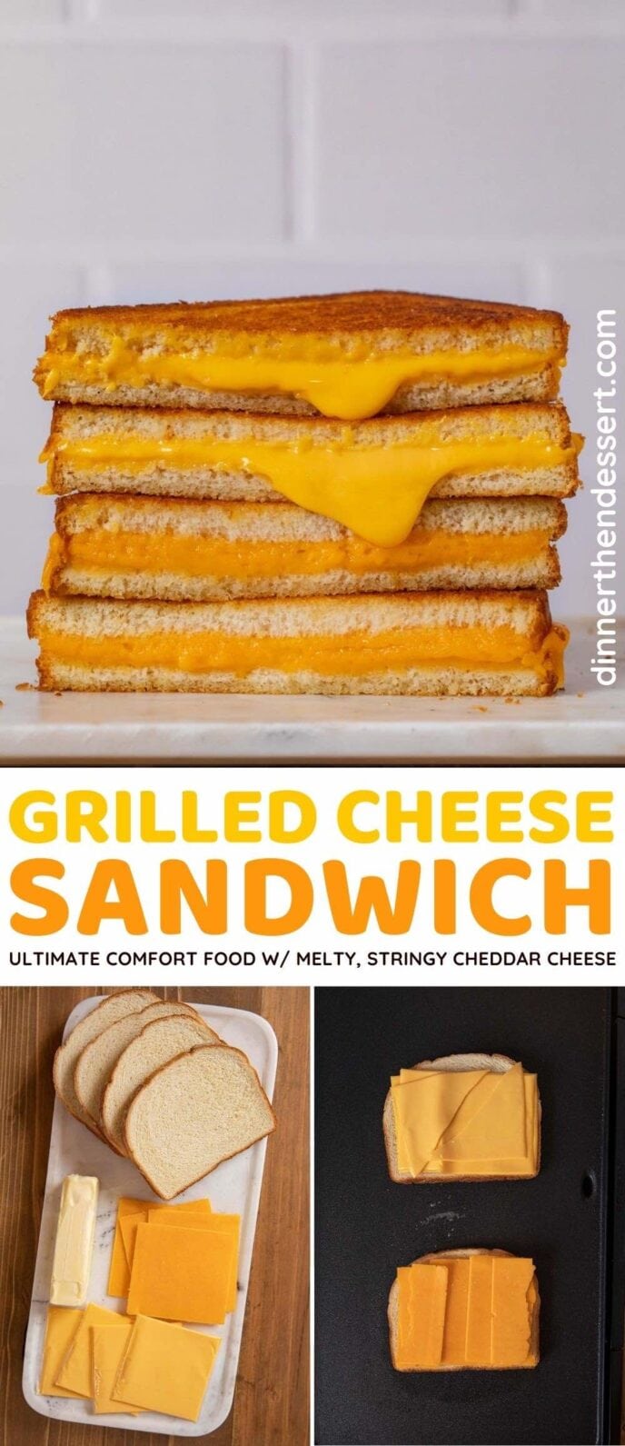 Grilled Cheese Sandwich collage