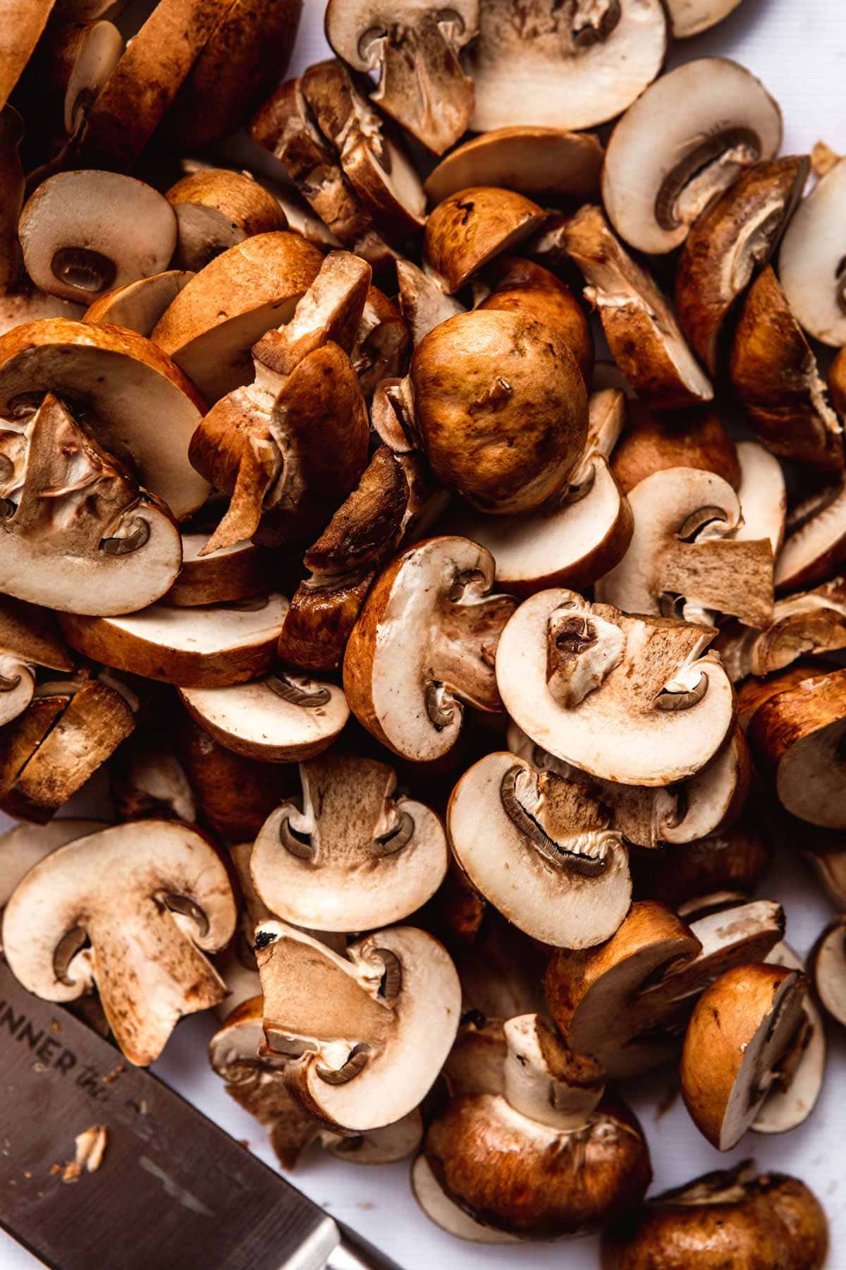 Hamburger Steaks with Mushroom Gravy sliced mushrooms for gravy