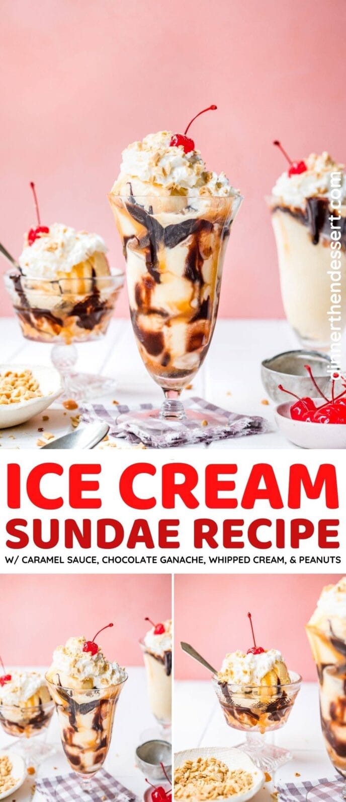 Ice Cream Sundae collage