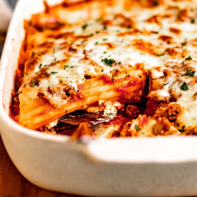 Million Dollar Manicotti Recipe - Dinner, then Dessert