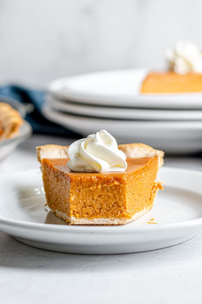 5-ingredient Pumpkin Pie Recipe - Dinner, Then Dessert