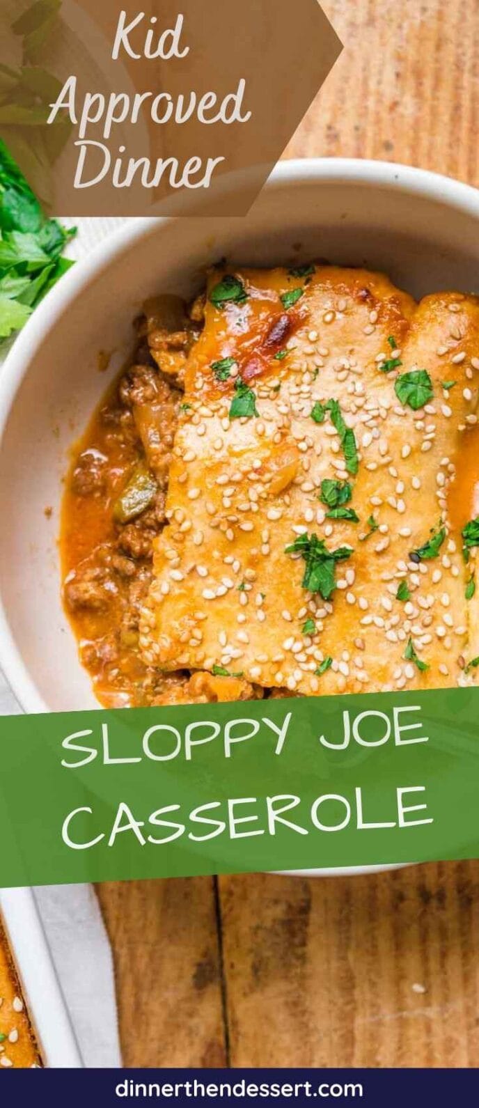Easy Sloppy Joe Casserole Recipe - Dinner, then Dessert
