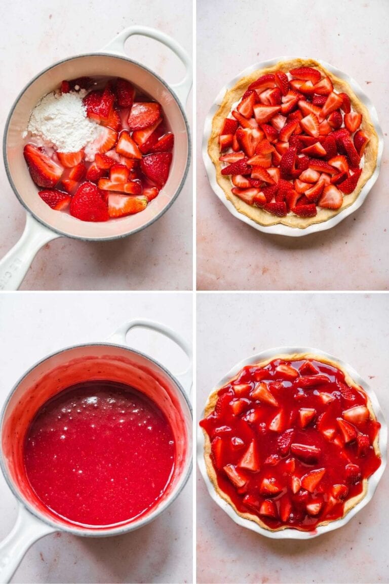 Strawberry Cream Cheese Pie Recipe - Dinner, then Dessert