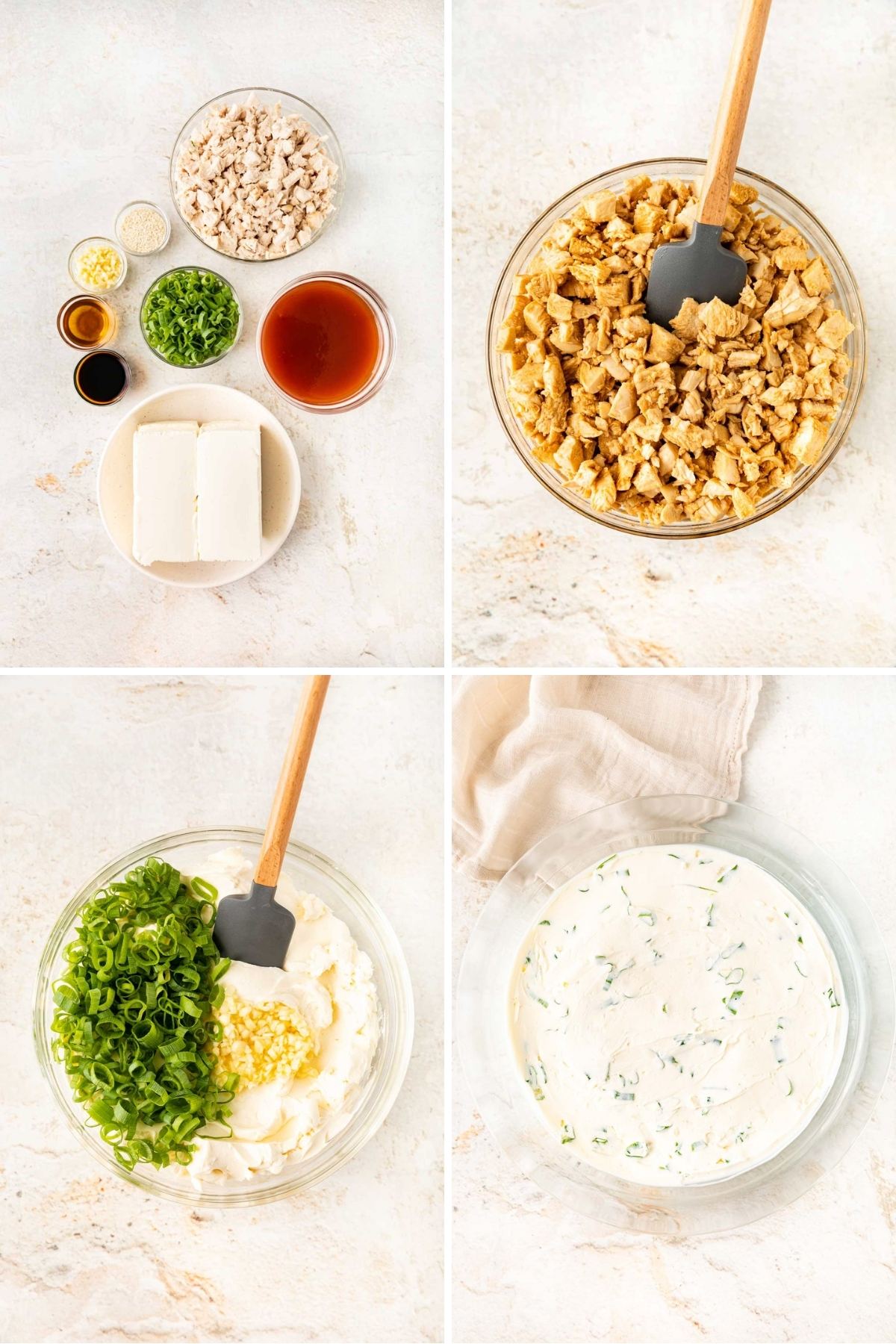 Sweet and Sour Chicken Dip collage