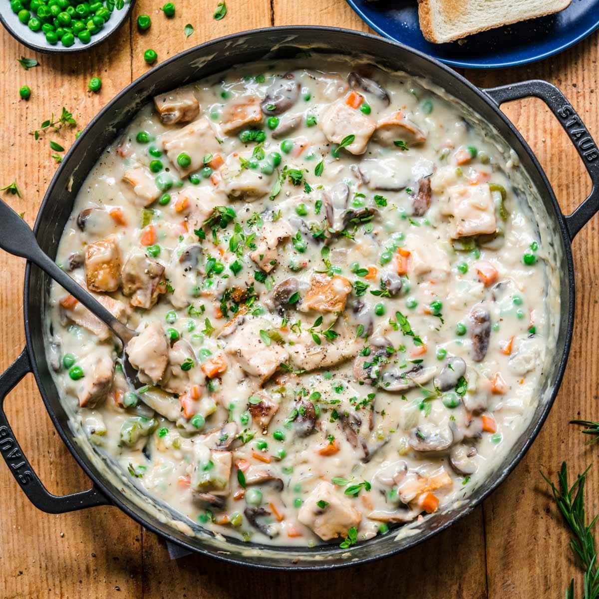 Turkey A la King Recipe Dinner, then Dessert